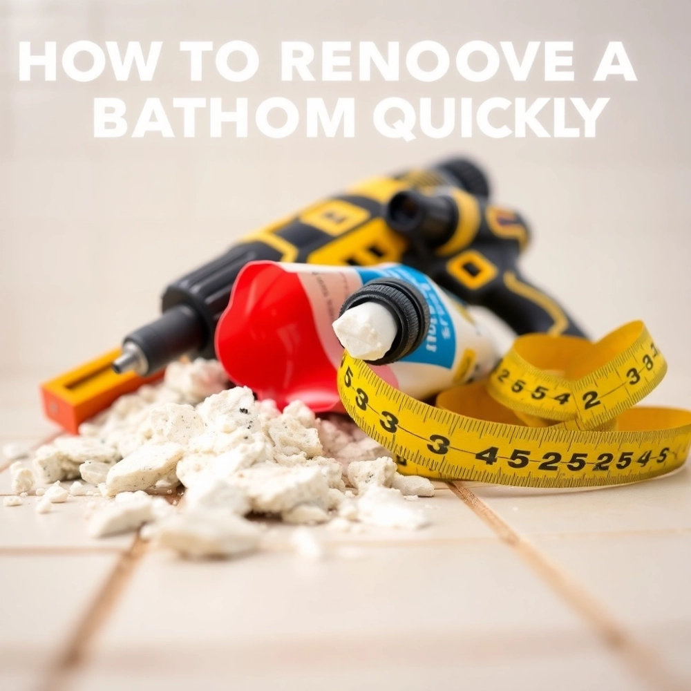 Jak szybko wyremontować łazienkę