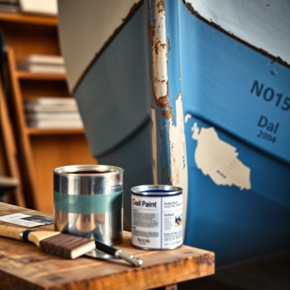 jak wyremontować łódkę