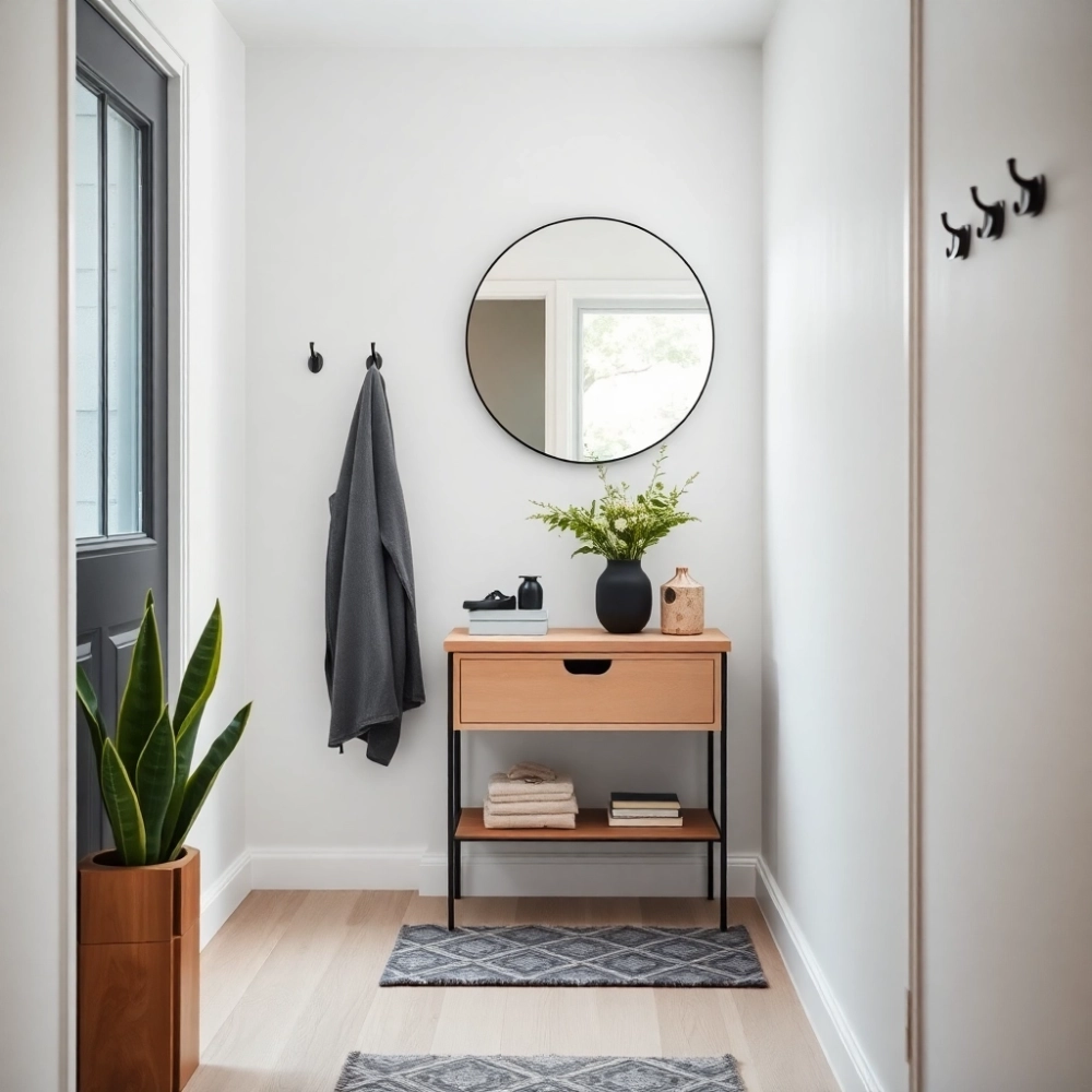 jak wyremontować mały przedpokój