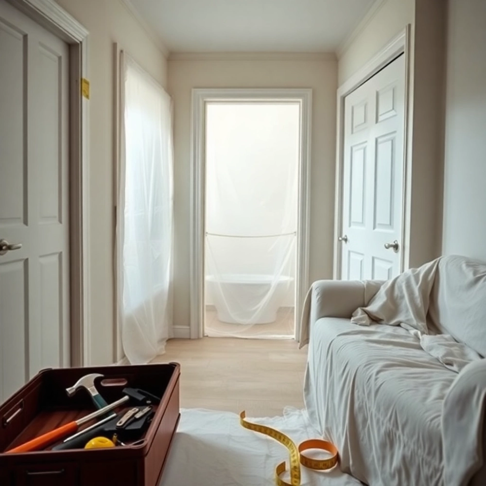 Jak zabezpieczyć mieszkanie przed remontem łazienki