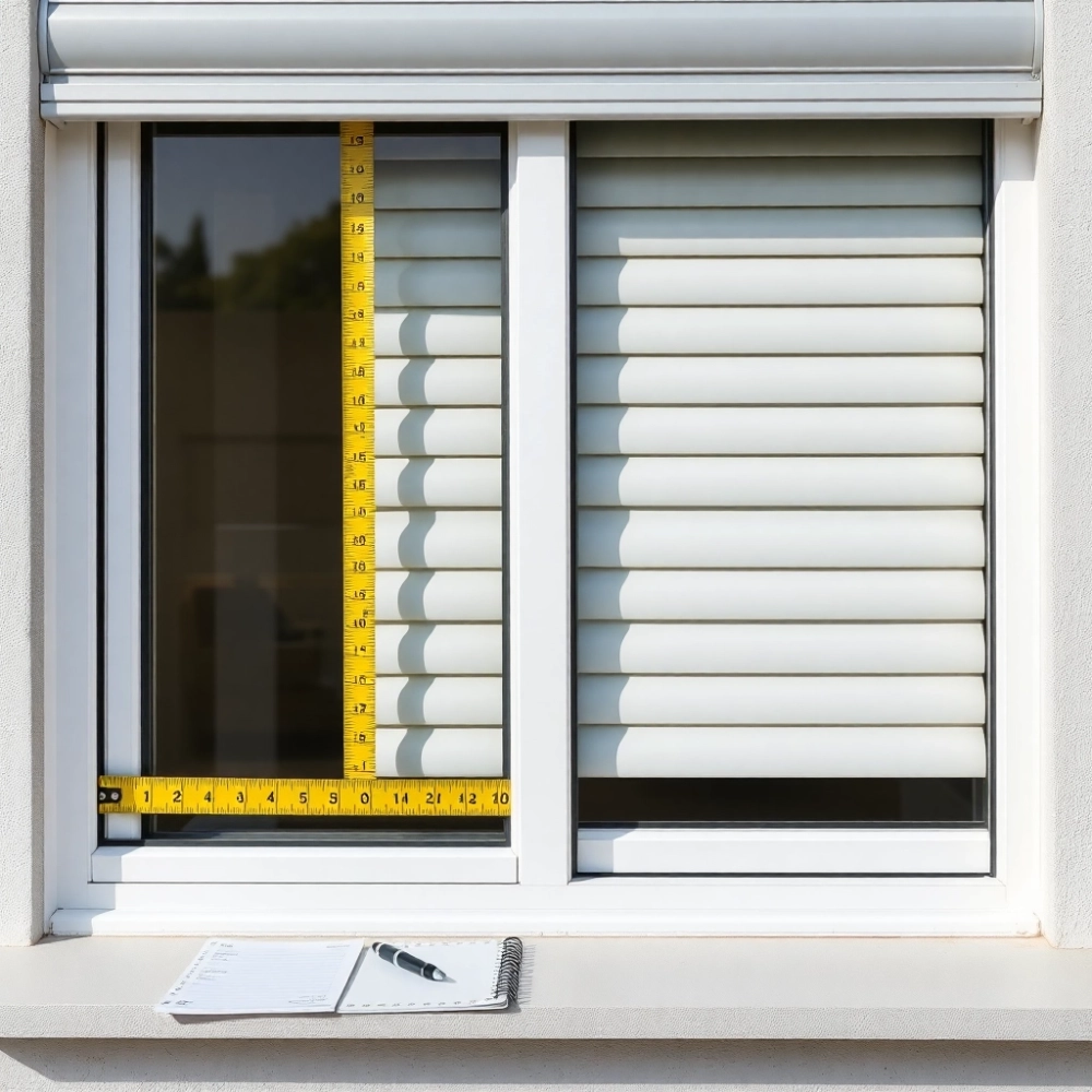 Jak zmierzyć okno do rolety zewnętrznej