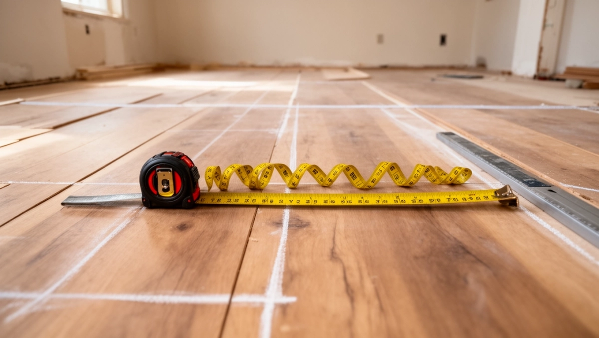 jak zmierzyć podłogę pod panele