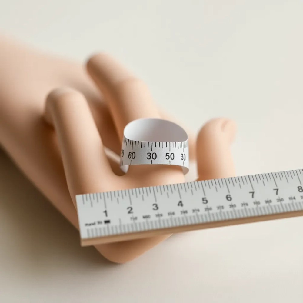 jak zmierzyć rozmiar pierścionka