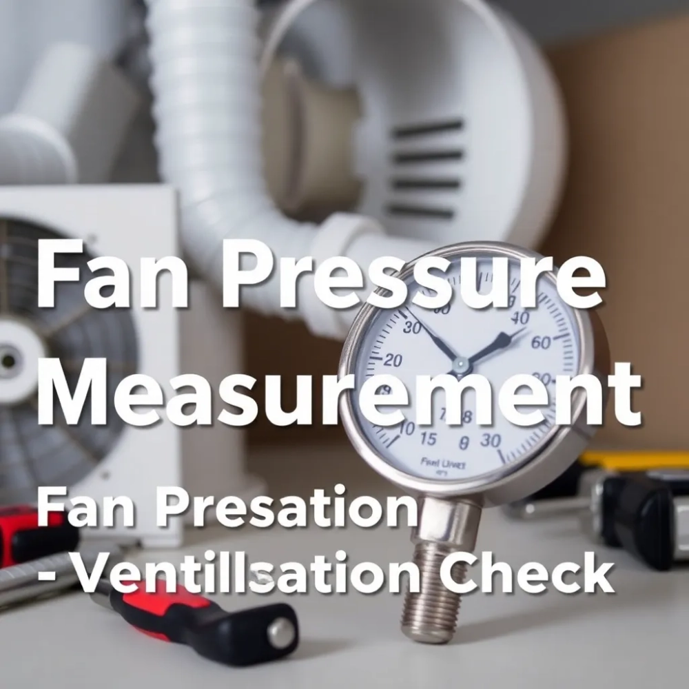 Jak zmierzyć spręż wentylatora