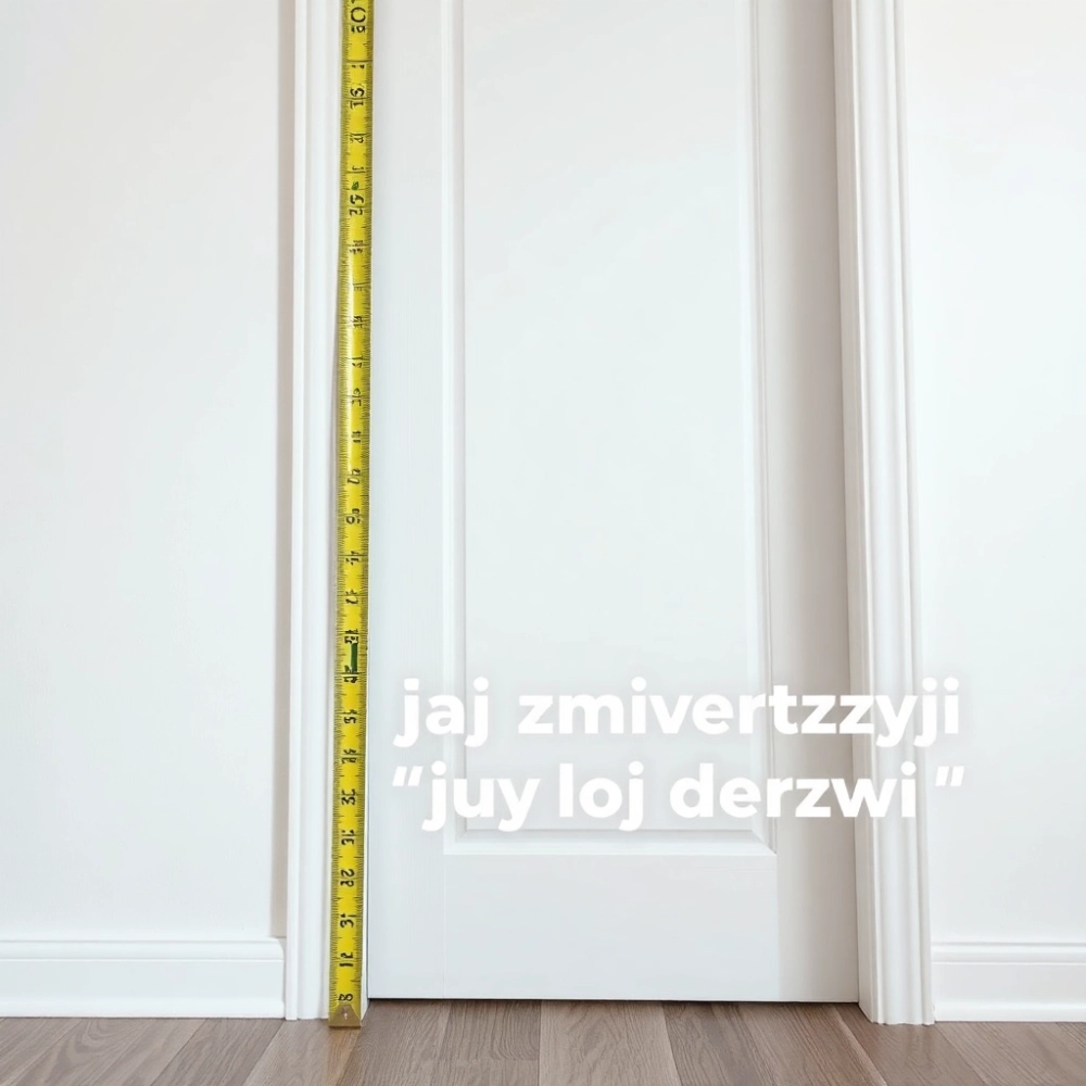 Jak zmierzyć wysokość drzwi