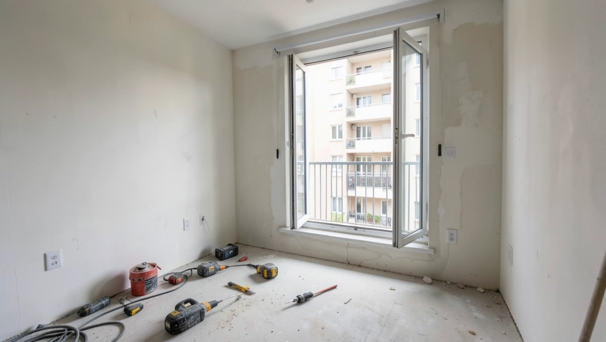 remont mieszkania w bloku w jakich godzinach