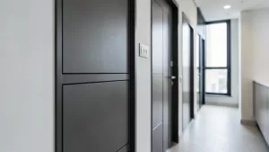 Drzwi akustyczne 60 dB wewnętrzne