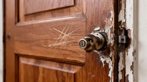 Jak naprawić drzwi z okleiny