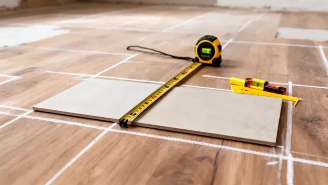 Jak rozmierzyć płytki na podłodze