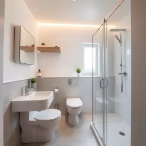 jak wyremontować mala łazienkę