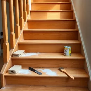 jak wyremontować schody drewniane