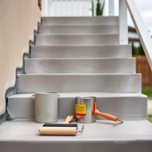 jak wyremontować schody zewnętrzne