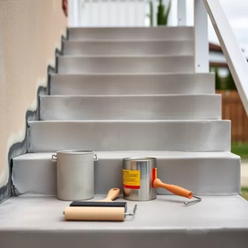 jak wyremontować schody zewnętrzne