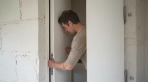 Jak zamontować drzwi do szafy na zawiasach