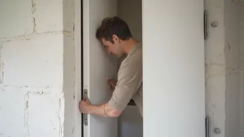 Jak zamontować drzwi do szafy na zawiasach