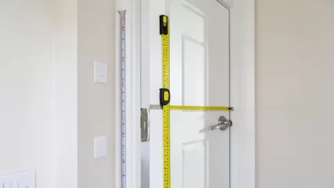 Jak zmierzyć drzwi łazienkowe