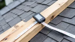 jak zmierzyć nachylenie dachu