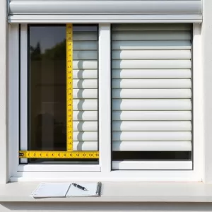 Jak zmierzyć okno do rolety zewnętrznej