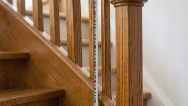 Jak zmierzyć wysokość balustrady schodowej