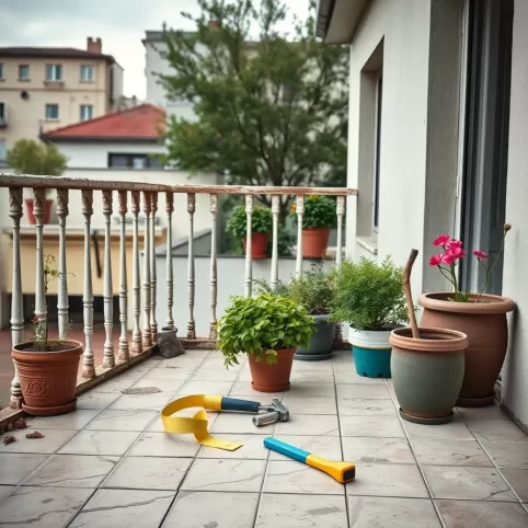 Kto odpowiada za remont tarasu