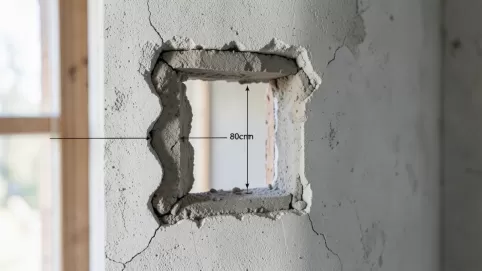 wymiar otworu pod drzwi 80