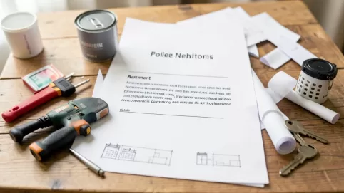 Zawiadomienie o remoncie mieszkania wzór