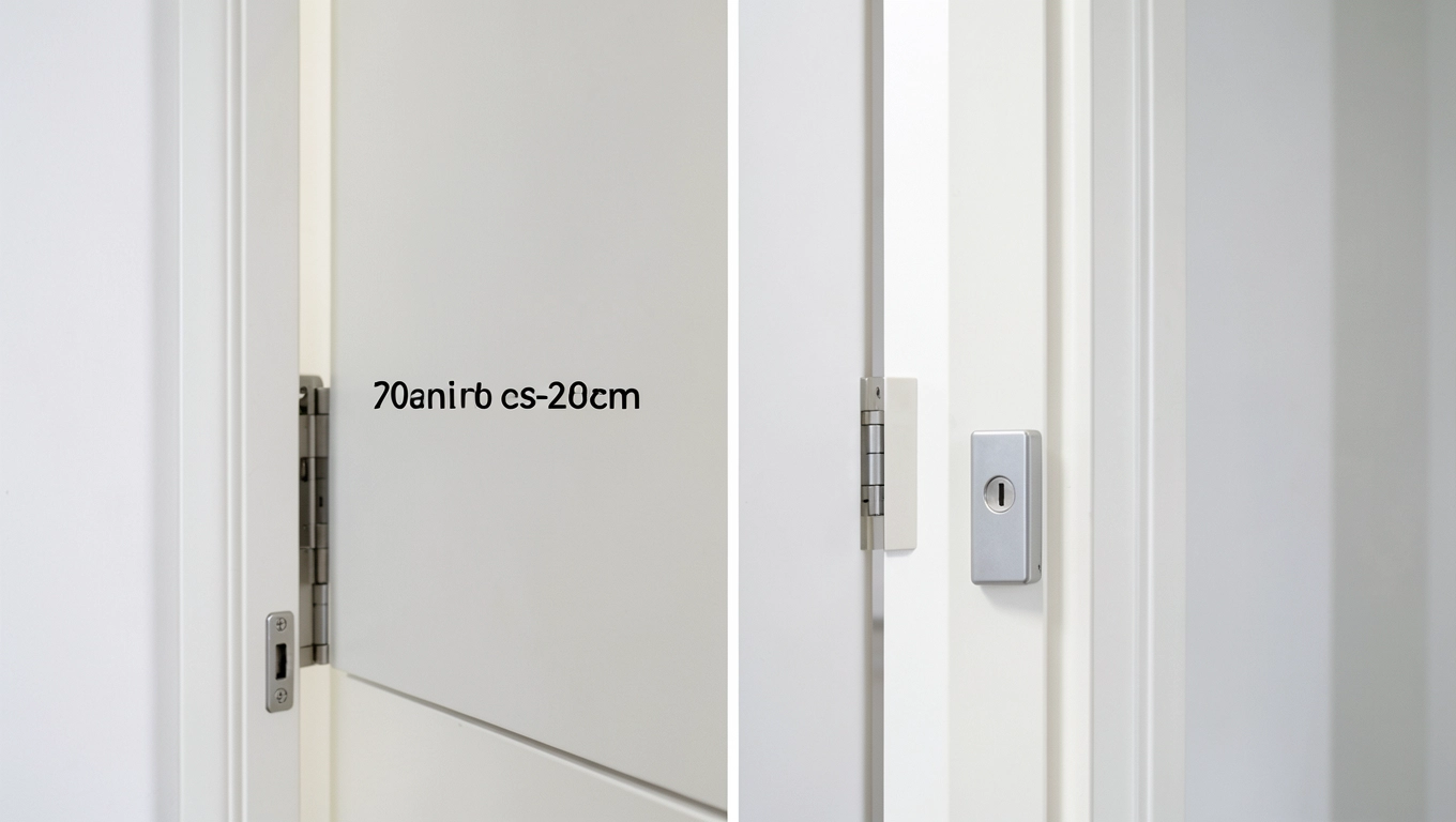 Wymiar otworu pod drzwi 70