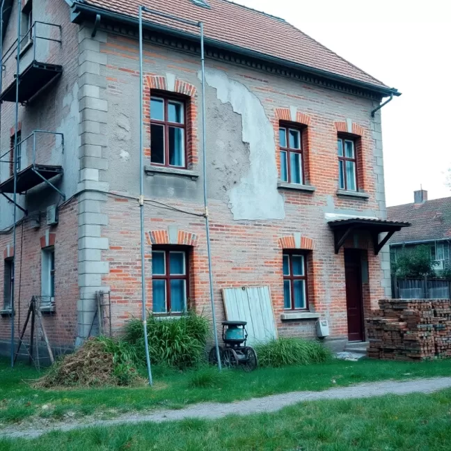 jak wyremontować stary poniemiecki dom